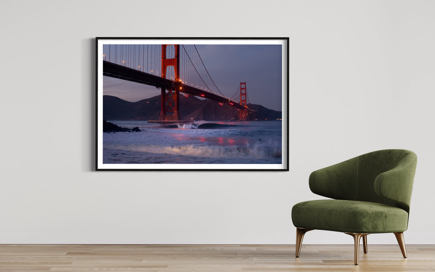 Night at the Golden Gate