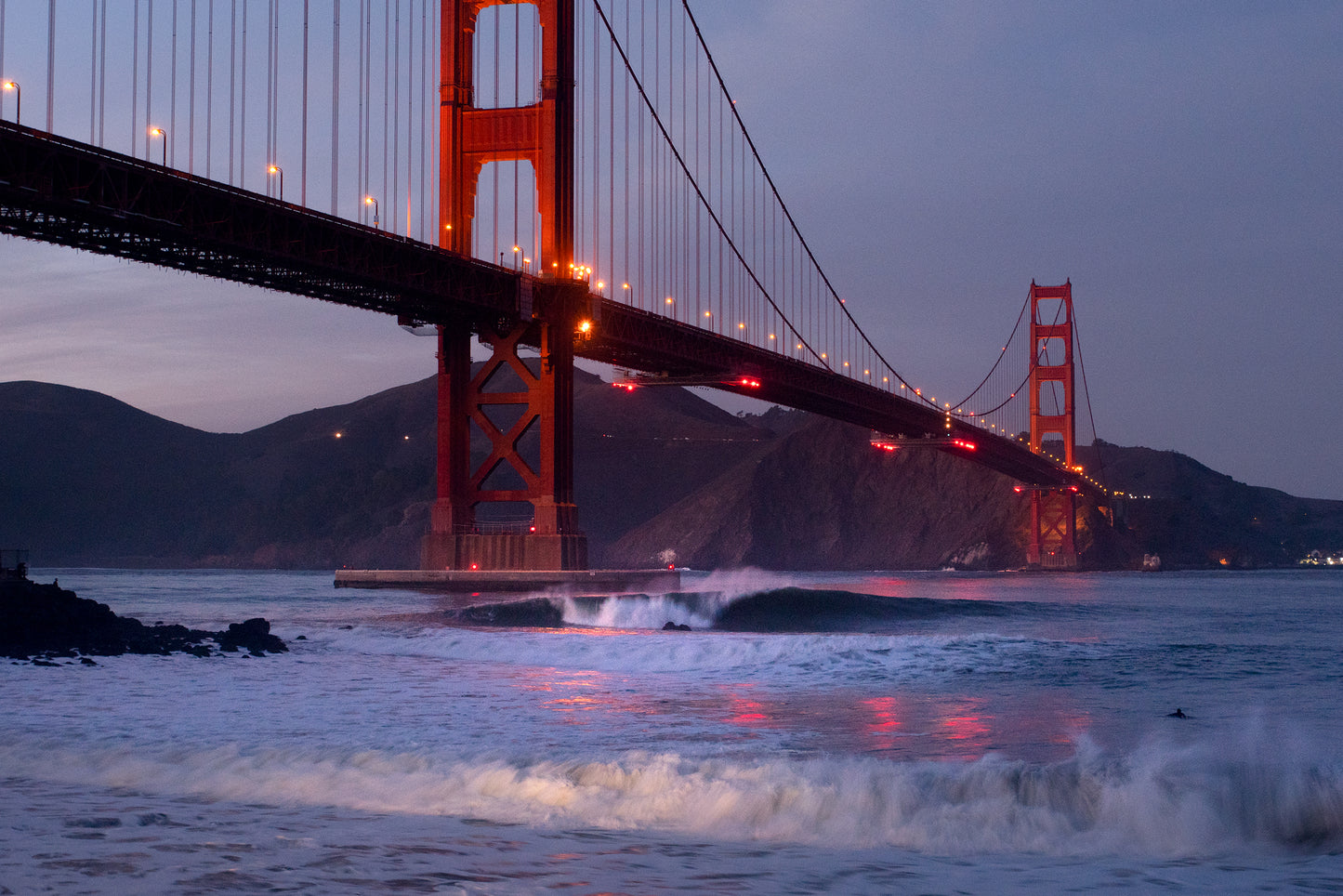 Night at the Golden Gate
