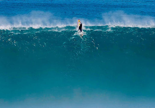 Big-wave surfers trade massive barrels at Puerto Escondido during the biggest swell in a decade